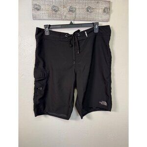 The North Face Hybrid Cargo Mens 38 Black Swim Trunks Board Shorts Outdoors